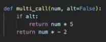 multi_call function with default value