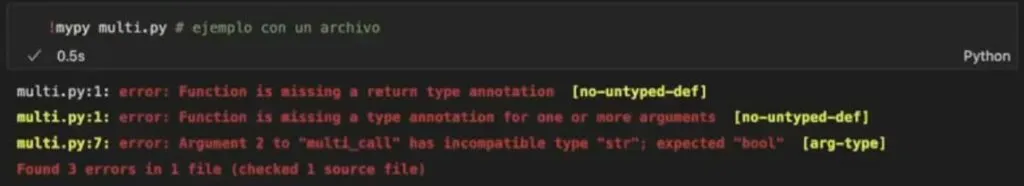 MyPy typing errors