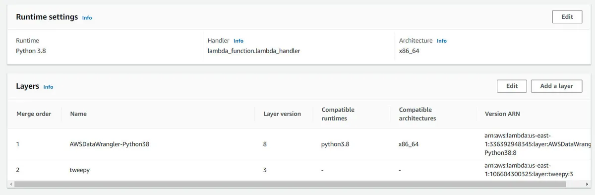 Lambda Layers Setup
