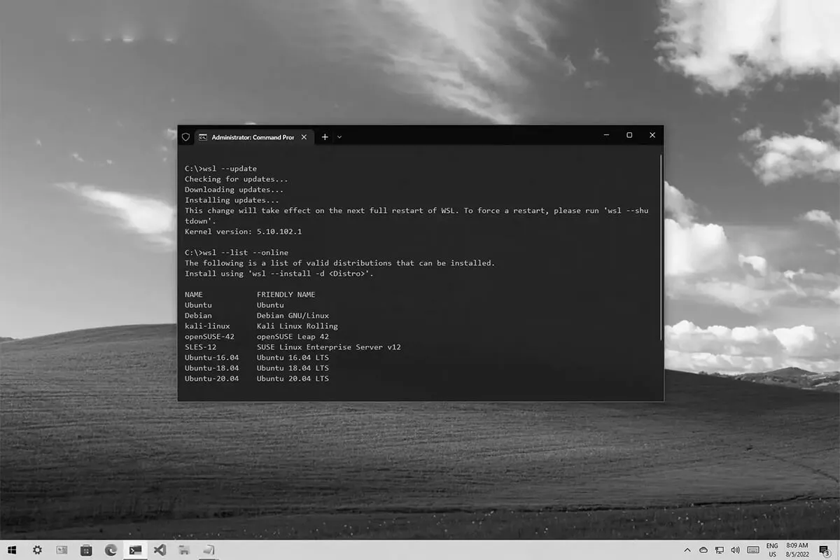 WSL: How to install Linux inside Windows (the best of both worlds)